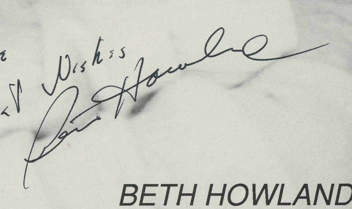 Beth Howland Alice Show Autographed Signed 8x10 Photo AMCo COA
