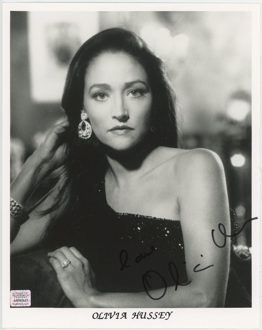 Olivia Hussey Romeo & Juliet Autographed Signed 8x10 Photo AMCo COA