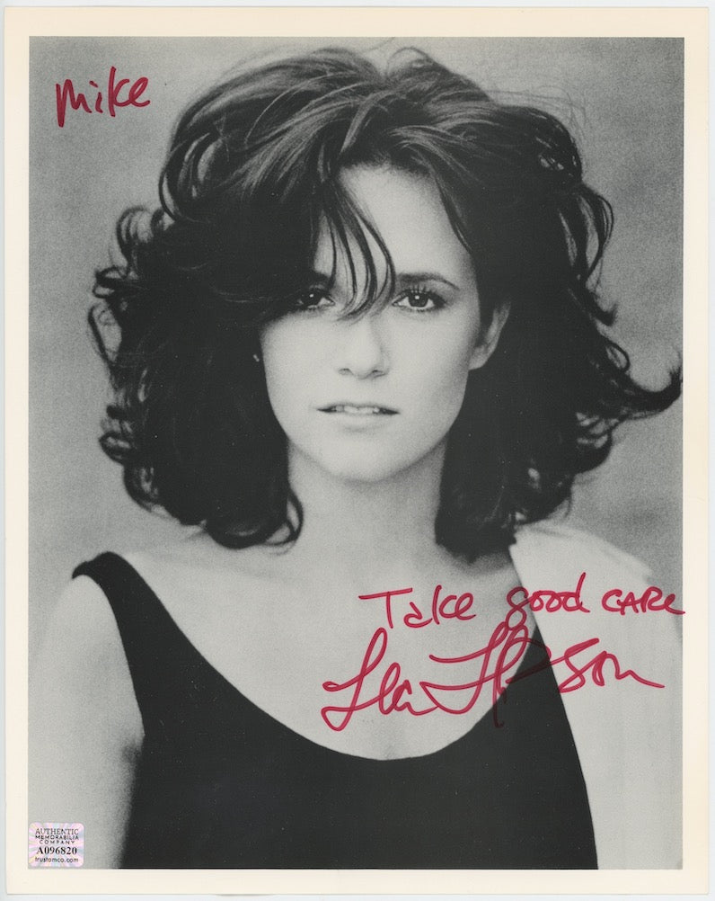 Lea Thompson Back To The Future Autographed Signed 8x10 Photo AMCo COA