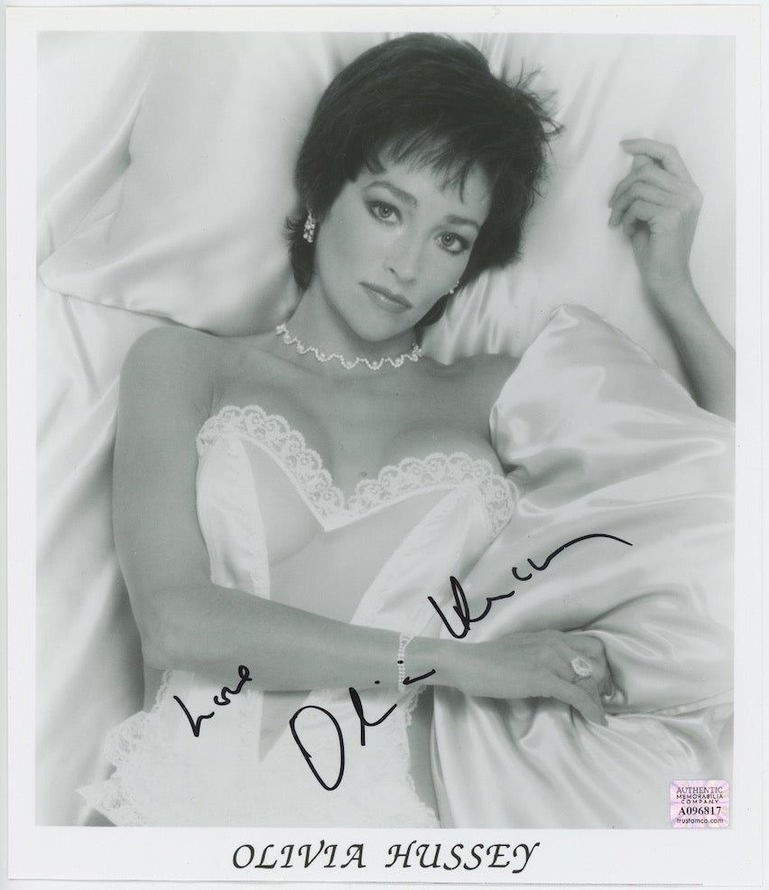 Olivia Hussey Romeo & Juliet Autographed Signed 8x10 Photo AMCo COA