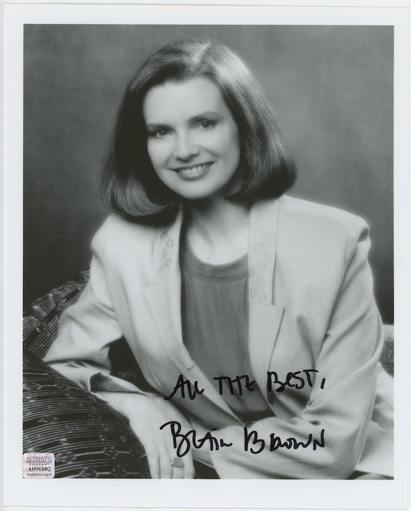 Blair Brown Fringe Autographed Signed 8x10 Photo AMCo COA