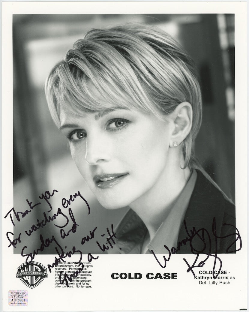 Kathryn Morris Cold Case Autographed Signed 8x10 Photo AMCo COA