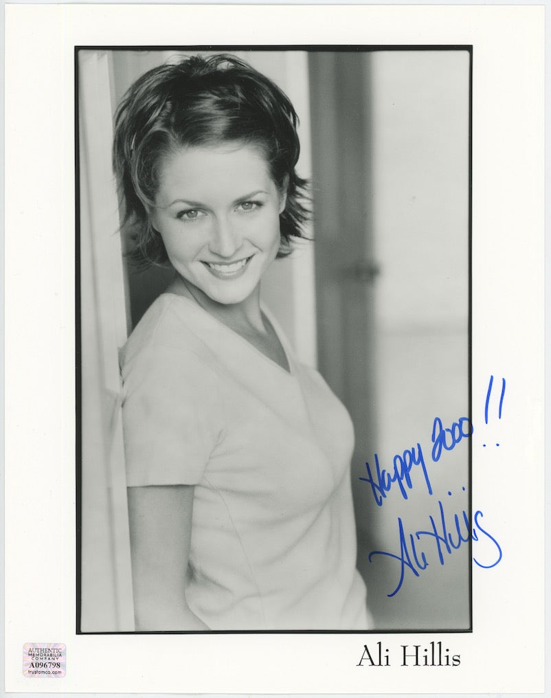 Ali Hillis Mass Effect Autographed Signed 8x10 Photo AMCo COA