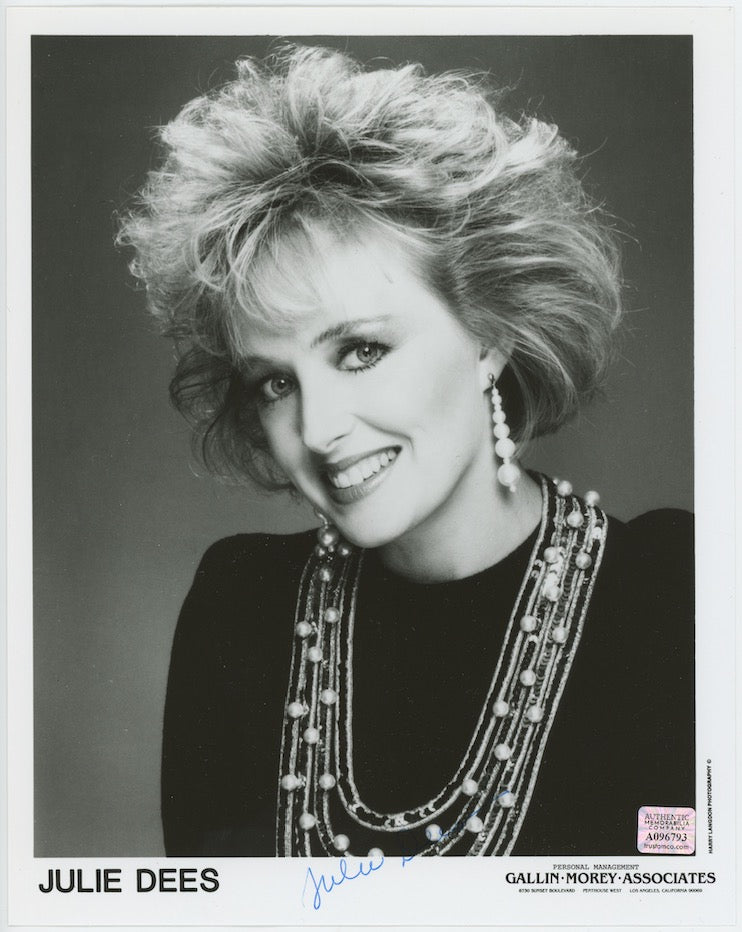 Julie Dees Jeannie Autographed Signed 8x10 Photo AMCo COA