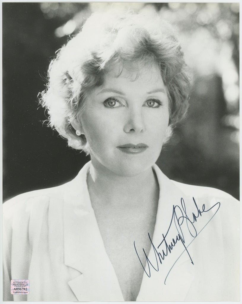 Whitney Blake Hazel Autographed Signed 8x10 Photo AMCo COA