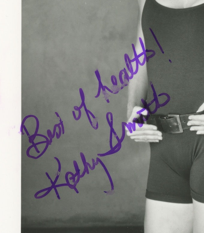 Kathy Smith Personal Trainer Autographed Signed 8x10 Photo AMCo COA