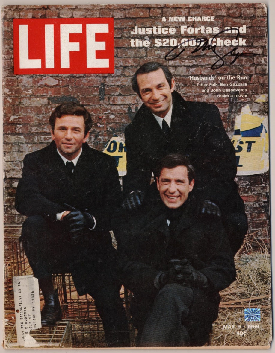 Ben Gazzara Autographed Signed LIFE Magazine AMCo COA