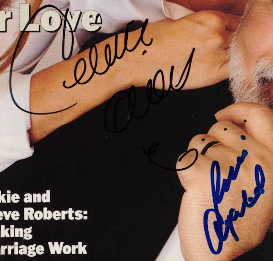 Celine Dion & Rene Angelil Autographed Signed LIFE Magazine AMCo LOA