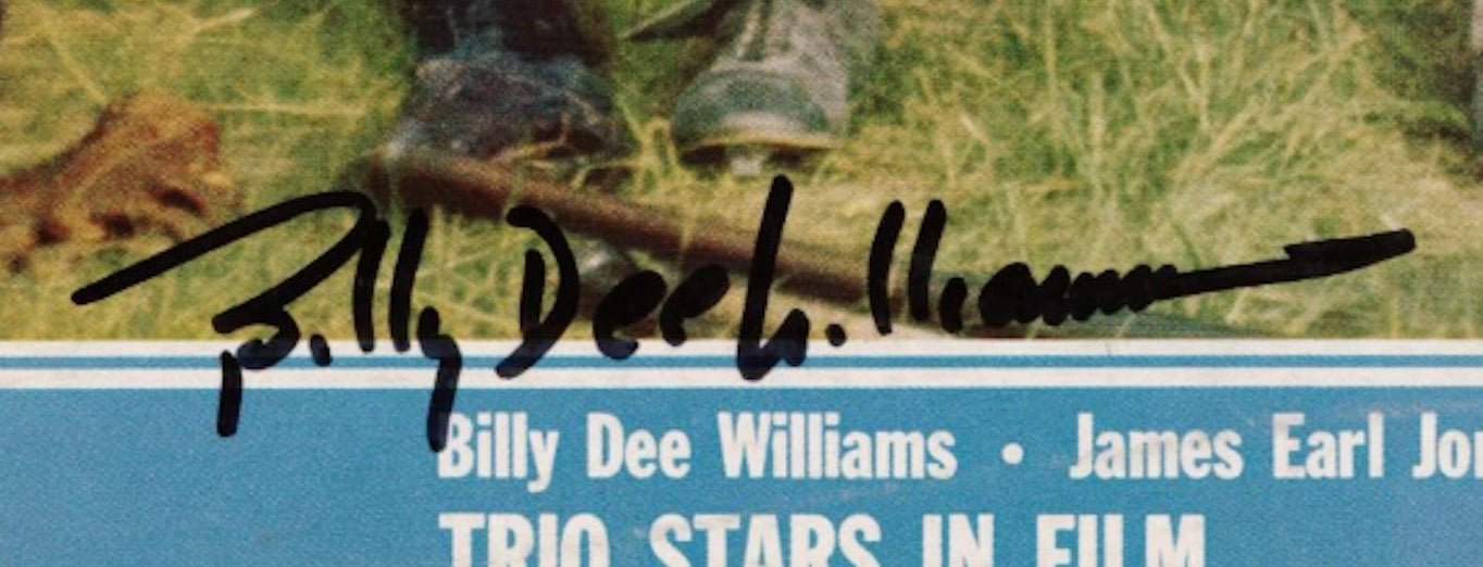 James Earl Jones & Billy Dee Williams Autographed Signed Ebony Magazine AMCo LOA