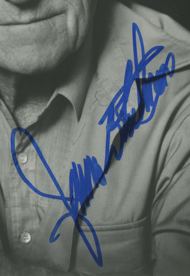 James Whitmore Shawshank Redemption Autographed Signed 8x10 Photo AMCo COA