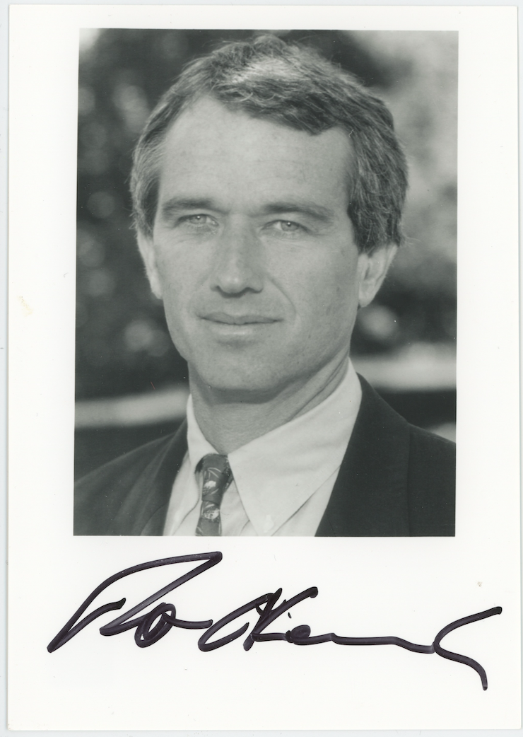Robert F Kennedy Jr Secretary Of Health Autographed Signed Photo AMCo COA