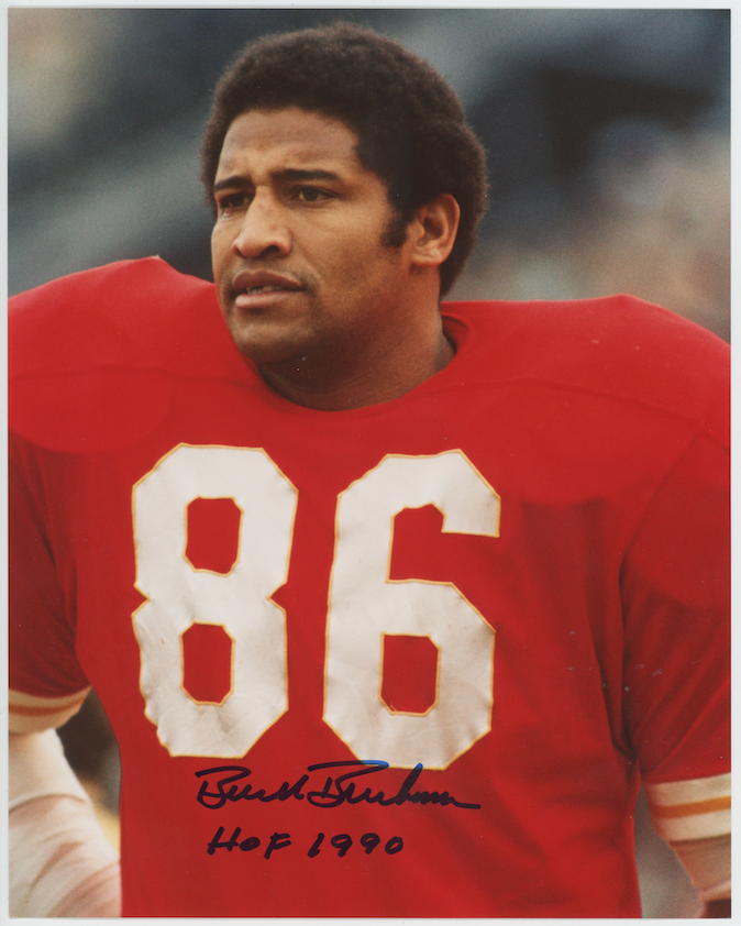 Buck Buchanan Kansas City Chiefs Autographed Signed 8x10 Photo AMCo LOA