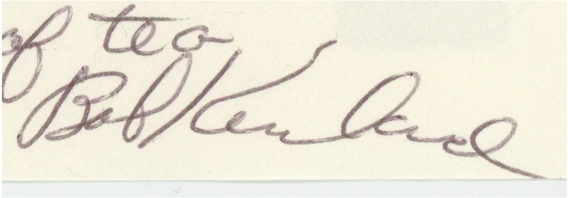 Bob Kurland 1948 Olympics Autographed Signed Letter AMCo COA