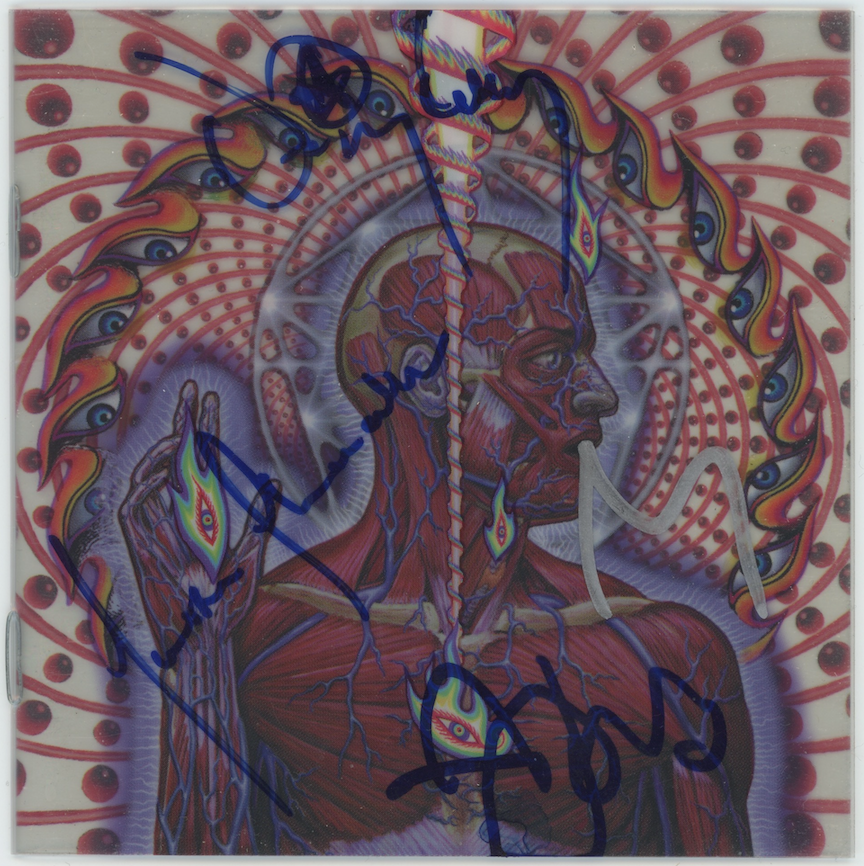 Tool Band Autographed Signed Lateralus CD Booklet AMCo LOA