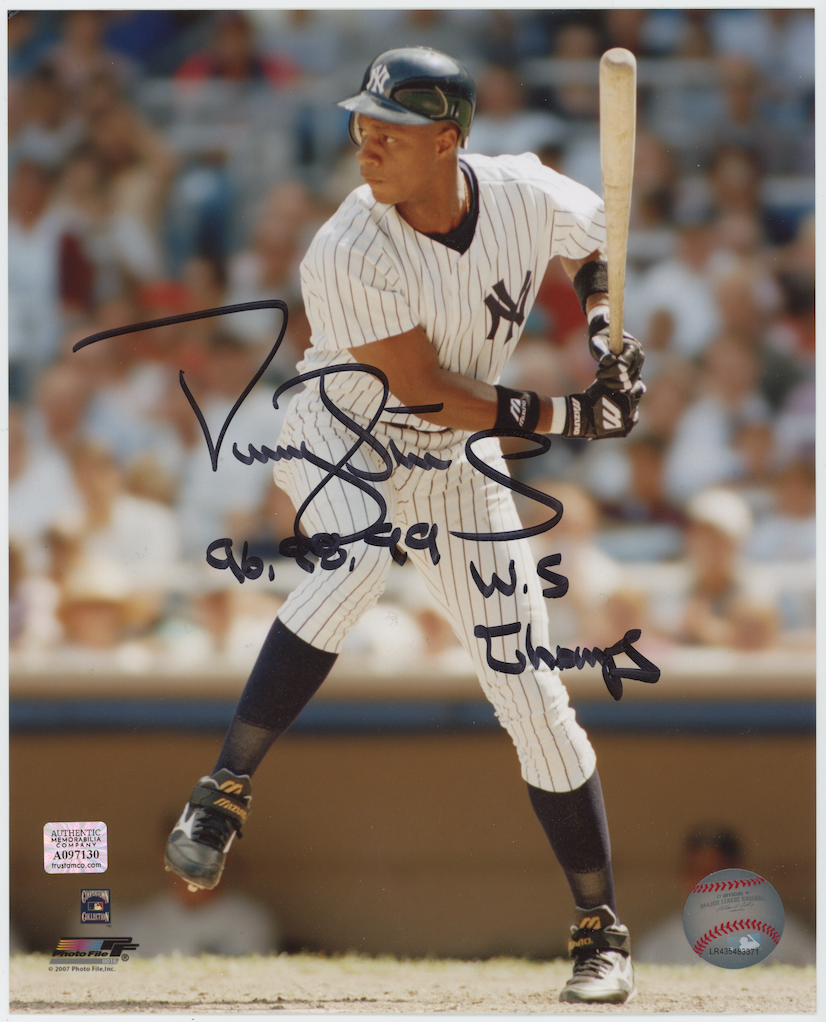Darryl Strawberry New York Yankees Autographed Signed 8x10 Photo AMCo COA